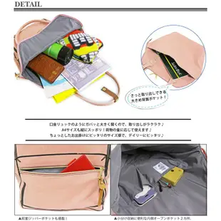 全新 日本 anello手繪大容量帆布包-藍色 側背包 托特包 肩背包 塗鴉包 離家出走包