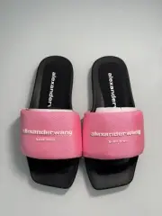 Alexander Wang Pool Slide Neon Bubblegum Size 39 New NWT