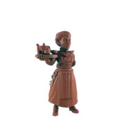 Caretaker - Bolts and Brimstone - Minis - EC3D - Steampunk - SciFi RPG