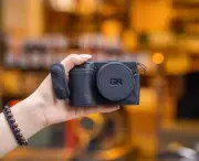 Genuine Leather Camera Half Case Bag w/Wrist Strap+Lens Cap For Ricoh GR3/GR3X