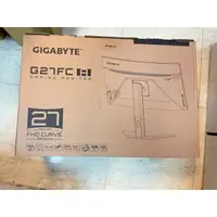 在飛比找蝦皮購物優惠-中獎品全新未拆封技嘉 G27FC A 27型 165Hz 1