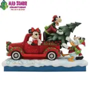 Jim Shore Disney Traditions - Mickey & Friends - Christmas FAB 4 with Truck Stat