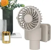 Portable Fan For Summer – Rechargeable Air Cooler | Compact Handheld Fan With USB Charging, Adjustable Speeds For Heat, Ideal For Hiking, Travel, Desk, Patio, Use During Outdoor Sports