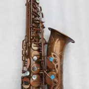 New X7 Alto Saxophone Eb Copper Brass Professiona Sax with Accessories