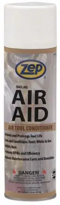 Zep Air Aid Tool Conditioner Spray Can 16oz - Made In USA