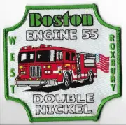 Boston Fire Department, Massachusetts Engine 55 West Roxbury Patch
