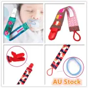 Dummy Clip Pacifier Clips Strap String Chain Toddler Baby Kids Soother Holder AU