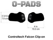 Controltech Falcon Clip-on Arm Pads Official Velcro® Aero Tri TT Handlebars