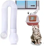 Toilet Training Systems Cat Litter Box Air Purifier Air Filters - Physical Deodorisation to Clean Up Odour Keep The Fresh Air - Self Cleaning Cat Litter Box Air Freshener (Size : Air Purifier)