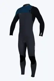 O'NEILL Youth 3/2+ HYPERFREAK CZ Wetsuit - GUNMTL/BLK/ULTRABLU - Size 12 - NWT