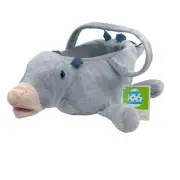 Easter Basket Dinosaur Stuffed Animal Plush Toy Handle Gift Kids Boys Girls