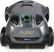 AIPER Seagull Pro Lite Cordless Robotic Pool Cleaner, Wall Climbing Pool Vacuum Lasts up to 140 Mins, Quad-Motor System, Smart Navigation, Ideal for In-Ground Pools up to 150m²