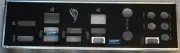 ASUS I/O IO SHIELD BLENDE STRIX H470-I GAMING, ROG STRIX H470-I GAMING