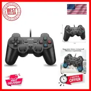 Wired Controller Compatible with PS-2 Console, Black Remote Controllers Gamep...