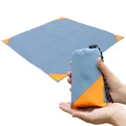 Pocket Picnic Blanket Sandproof Waterproof Lightweight Pocket Camping Tarp 55ณx6
