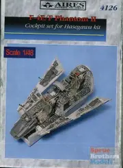 ARS4126 1:48 Aires F-4E F-4F Phantom II Cockpit Set (HAS kit) #4126