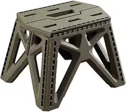Ｂｅｓｇａ Camping Folding Stool Camp Stool Lightweight Portable Outdoor Foldable Stool Chair for Travel BBQ Yard Backyard Picnic