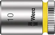 Wera 5003509001 8790 HMA Zyklop 1/4-Inch Socket, 10,0 Silver
