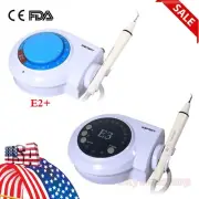 Portable Dental Ultrasonic Piezo Scaler + 5 Tips fit Cavitron/EMS Handpiece Bx'
