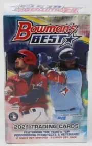 2021 BOWMAN'S BEST BASEBALL HOBBY 8 BOX CASE BLOWOUT CARDS