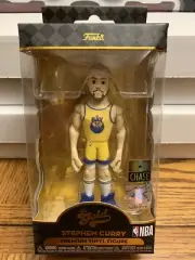 Stephen Curry Gold Funko Chase Warriors NBA Rare - Read Description -