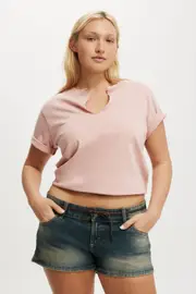[Cotton On Women] Cotton On Women - Micro Low Denim Short - Sandstorm blue 8 SANDSTORM BLUE
