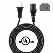 UL AC Power Cord for Denon DVD-2500BTCI DVD-2910 DVD Blu-Ray DISC Player Cable