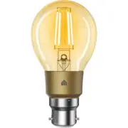 KL60B B22 FILAMENT SMART GLOBE AMBER