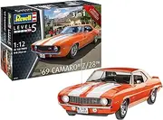 Revell Model Building I '69 Chevy Camaro I Construction Kit I Scale 1:12 I 155 Pieces I Craft Set from 13 Years I Detailed Model I Sports Car I Authentic Reproduction