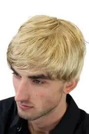 Male Wig Mens Blonde Parting Men's short Hairstyle Short GFW993-25