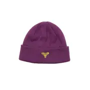 Fallen Footwear Insignia Acrylic Cuff Short Stylish Beanie - Plum / Lime