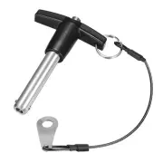 T Handle Lock Pins - Fits for Gym with 9.5-40mm Rope - 3/8" Dia 1-37/64" Usable