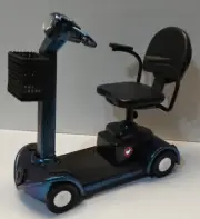 Dollhouse miniature handcrafted Mobility scooter 1/12th scale