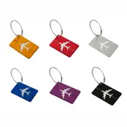 Luggage Tag Aluminum Travel Baggage Suitcase Identity Address Name Label Cards