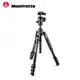 Manfrotto Befree Advanced 鋁合金三腳架套組 扳扣 MKBFRLA4BK-BH 廠商直送