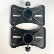 Universal Plastic Mounting Tripod Pole DJ/PA Speaker Adapter Brackets 160x100mm