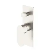 Amelie Wall Mixer Divertor Paddle Brushed Nickel BDO301311ABN