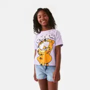 Garfield License Crop T-shirt