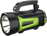 LED Handheld Flashlights Lantern, Super Bright Torch Searchlight, Portable LED Spotlight, USB Rechargeable Waterproof Long Lasting Flashlight for Mining, Camping, Hiking, Fishing, Hunting, Patrol