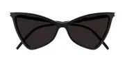 Saint Laurent SL 475 JERRY 001 Women’s Sunglasses Black Size 58