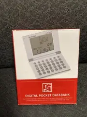 Brookstone Digital Pocket Databank New Vintage