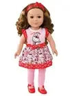 My Life As 18 inch Poseable Hello Kitty Baker Doll with Brunette Hair
