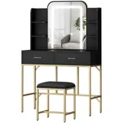 ALFORDSON Dressing Table Stool Set LED