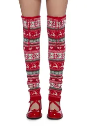 [Sugar Thrillz] Snowy Soiree Leg Warmers