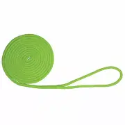 Extreme Max 3006.2445 Nylon Dock Line-1/2"x15',Neon Green