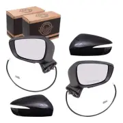 Power Side Door Mirrors Set fits 2015-2016 Mazda CX-5 Exterior Pair with Signal