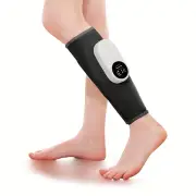 NNETM Luxurious Leg Massager with Heat, Compression, and Vibration(Black)