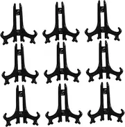 OSOLADY 24pcs Multi Functional Display Stand for Plates Photos and Artwork Elegant Curved Design for Home Office and Events Organize and Showcase Your Collectibles