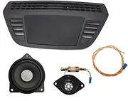 TYZYAGPGNL Audio Speaker Dashboard Cover Stickers Trim Dashboard Tweeter Loudspeaker Central Control Cover Decoration Compatible with BMW F47 F48 X1 X2 Instrument Panel(3 pcs)