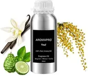 AROMAPRO You. 100% Pure Aroma Oil – Premium Attar for Women & Men – Orange, Bergamot, Jasmine, Rose, Vanilla & Patchouli – Long-Lasting Natural Fragrance Oil (500 ml, You! (Inspired by Aroma Paradise))